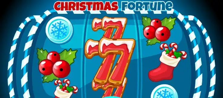 Xmas-themed slot machine